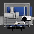 Machining Machine Tools Machining Tools Factory Equipment 3d model