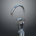 Modern Chrome Kitchen Faucet With Sleek Design And Single Handle