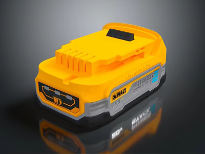 DEWALT 20V MAX Lithium Ion Battery Pack For Cordless Power Tools 3d model