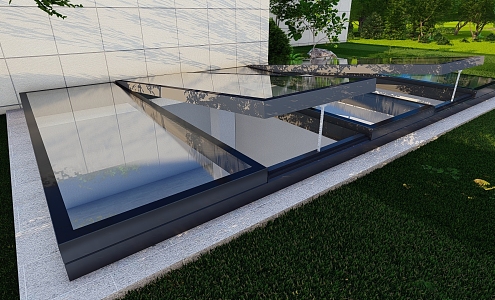 Extra Long Roof Overhung Sunroof 3d model