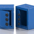 Password Box Safe Safe Safe Safe Password Cabinet 3d model