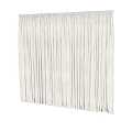 Ivory Sheer Pleated Curtains For Lightweight Flowy Home Interior Decor