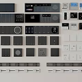 Modern Switch Panels With Various Styles Multiple Buttons Sockets And Digital