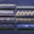 Outdoor Decorative Lights With Various Styles And Colorful Illumination For Landscapes