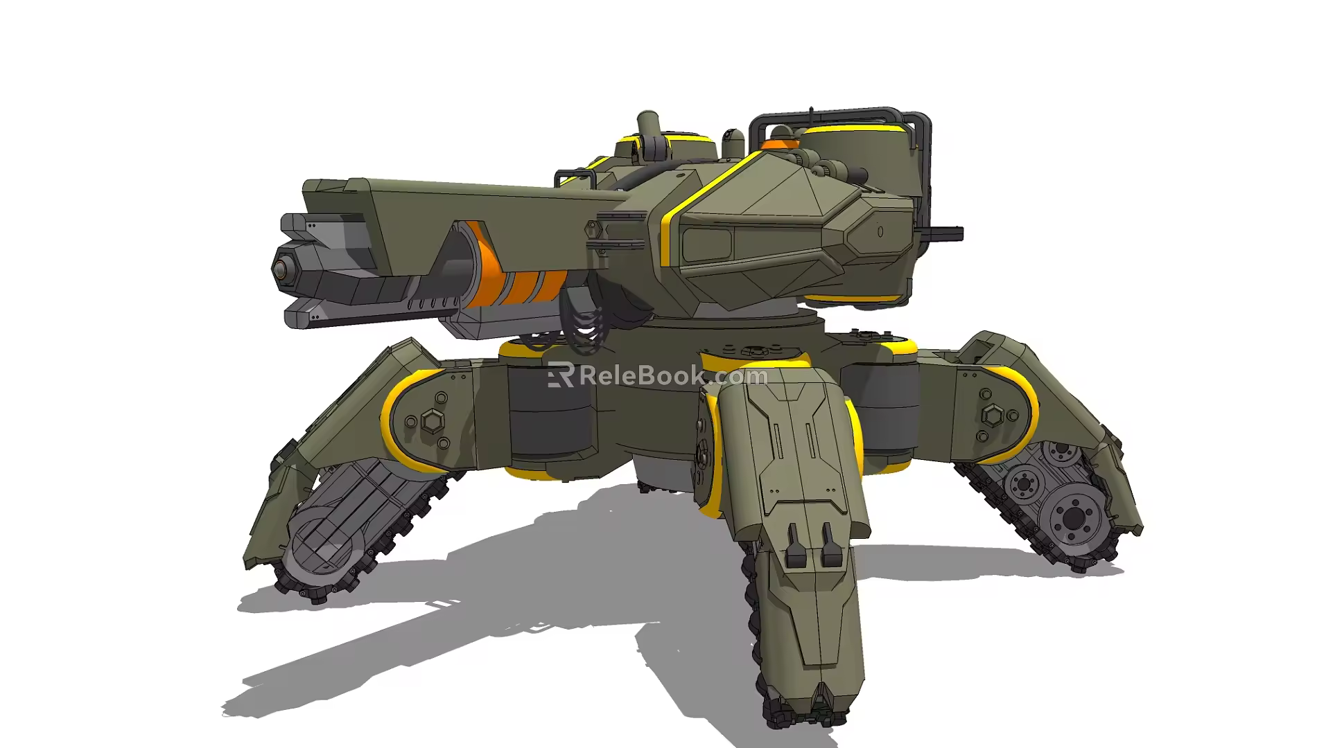 Modern Robots 3d model