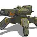 Modern Robots 3d model