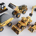 Engineering vehicle 3d model
