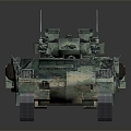 Industrial LOFT Tank Samurai Tank Warrior Tank 3d model