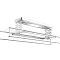 Ceiling Mounted Clothes Drying Rack With LED Light And Multiple Retractable Metal Bars 3d model