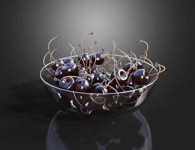 Modern Cherry 3d model