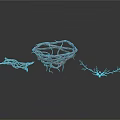 Detailed Organ And Hair Structure Models With Intricate Branching Patterns