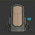 Sci-fi Capsule Space Capsule Hibernation Capsule Freezing Capsule Rest Capsule Rest Capsule 3d model