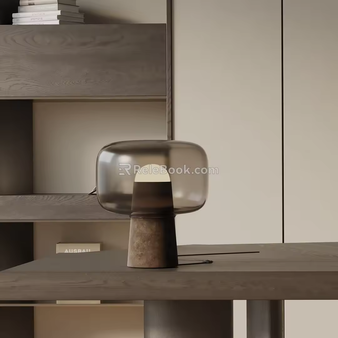 Modern table lamp 3d model