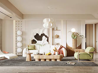 The Silent Living Room 3d model