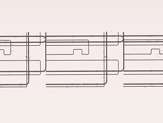 Modern metal pipe bare shed 3d model