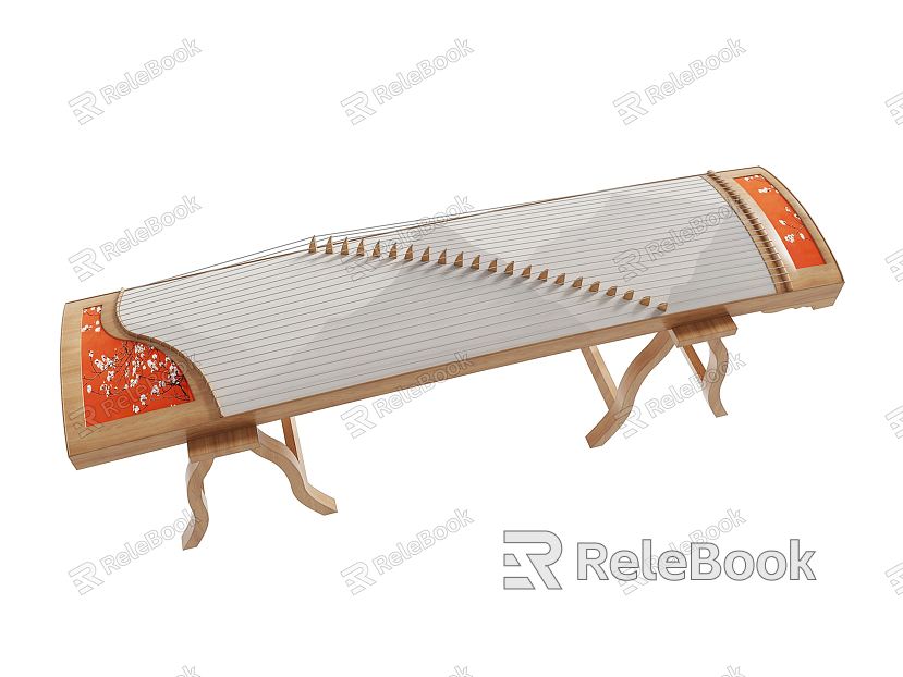 Chinese Guzheng model