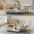 Modern coffee table 3d model