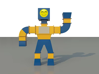 Ducts Robot Ducts Crafts 3d model Ducts Robot Ducts Crafts 3d model
