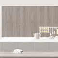 Modern Kitchen With Gas Stove Stainless Steel Pot Marble Countertop Wall Spice Rack And Utensils