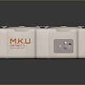 Modern Science Fiction Box Science Fiction Box Military Box Password Box 3d model