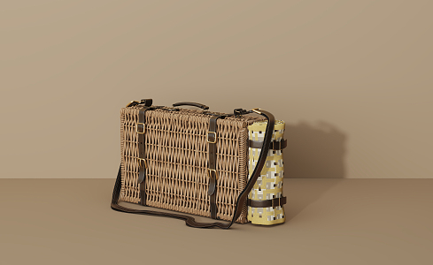 Modern Suitcase 3d model