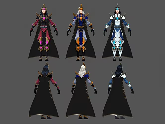 Gem Knight Warrior 3d model