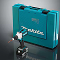 High Quality Makita Cordless Drill With Blue Toolbox For Hardware Tools 3d model