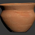 Traditional Handcrafted Terracotta Pot with Textured Surface and Rustic Artisanal Design