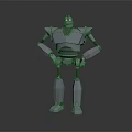 Modern Robot Assistant Small Robot Butler 3d model