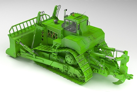 Bulldozer engineering vehicle mining vehicle Transformers 3d model