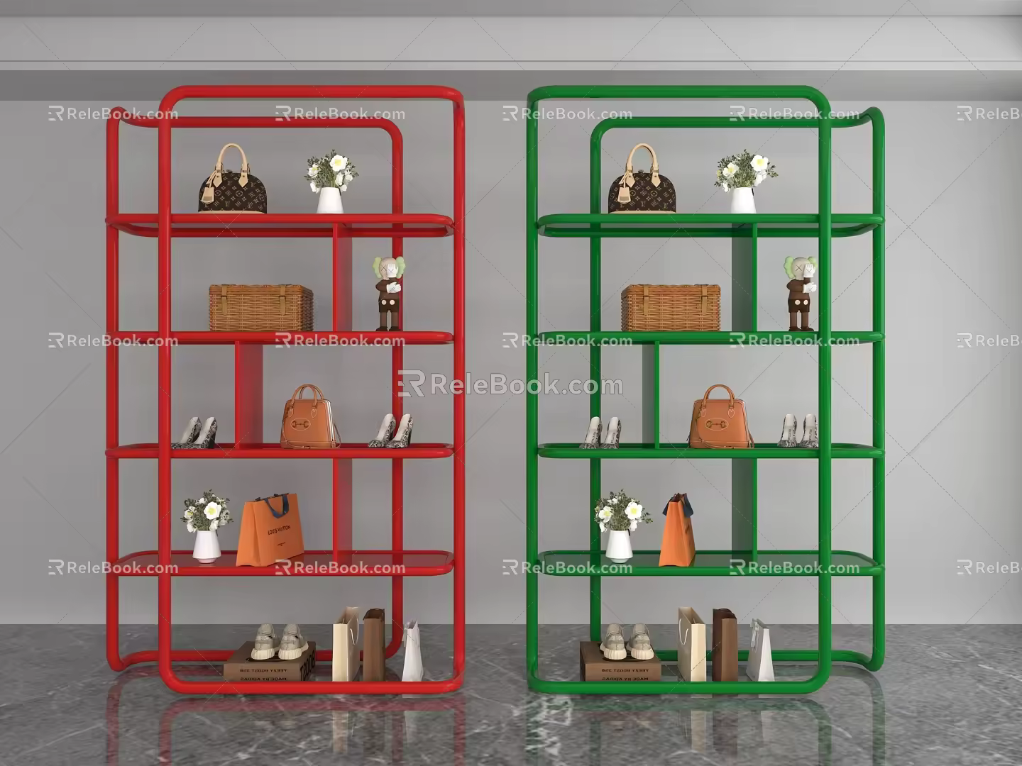 Showcase Shelf 3d model