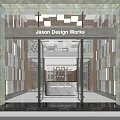 Modern Open Kitchen Specialty Store With Contemporary Design And Spacious Layout