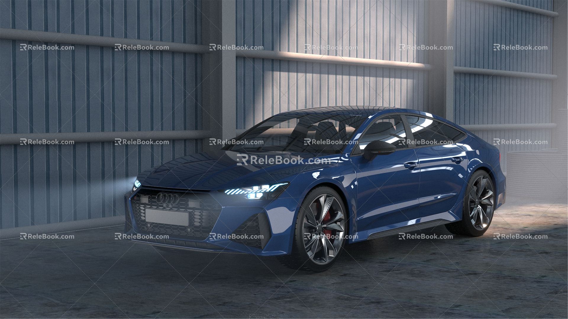 Hyundai Audi 3d model