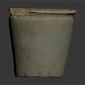 Crackled Terracotta Plant Pot With Rustic Design For Indoor And Outdoor Greenery