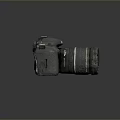 DSLR Camera Card Machine Digital Camera Digital Camera Photographic Equipment 3d model