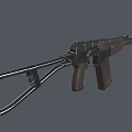 Weapon submachine gun miniature assault gun Uzi submachine gun UZI submachine gun automatic weapon military firearm light automatic machine gun automatic pistol 3d model