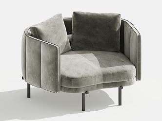 Single Sofa Leisure Chair Single Chair 3d model