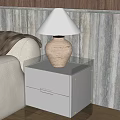 Modern table lamp table lamp side table lamp 3d model