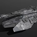 Sci-fi Scorpion Heavy Anti-Gravity Tank 3d model