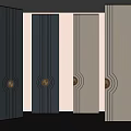 Modern Light Luxury Screen Partition 3d model