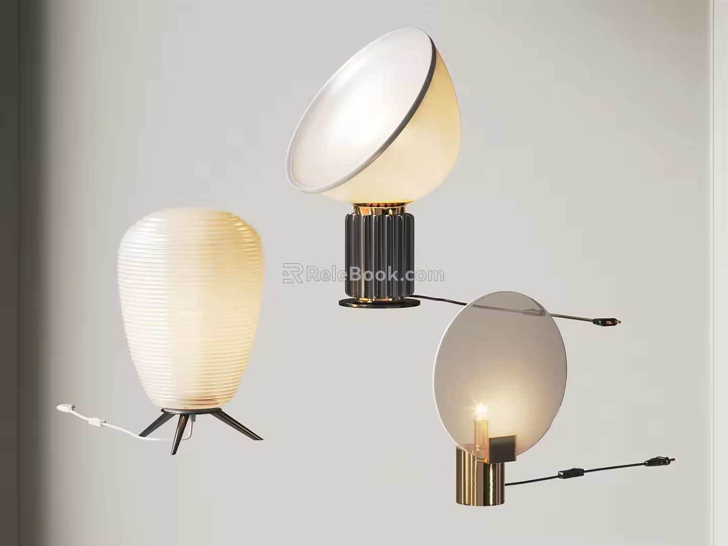 Modern Table Lamp Table Lamp Combination 3d model