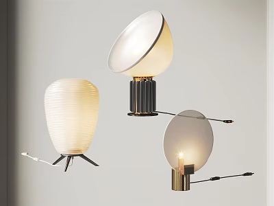 Modern Table Lamp Table Lamp Combination 3d model