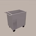Stainless Steel Kitchen Work Cart With Wheels For Commercial Kitchen Use