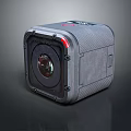 Compact Digital Camera With Carbon Fiber Body And High Resolution Lens