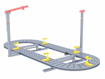 Modern girder corrector Automobile girder corrector model