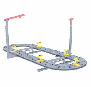 Modern girder corrector Automobile girder corrector 3d model