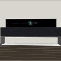 TV Modern LCD TV Large Screen TV Living Room TV 3d model