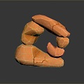 Stone Rock Stone Stone Appreciation Stone Strange Stone Ore Realistic 3d model