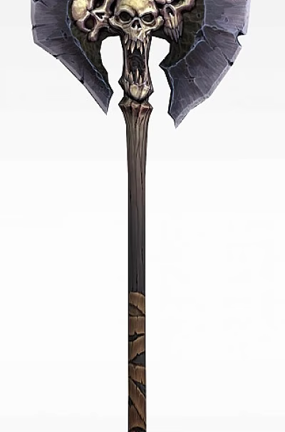 Dark Blood Game Props Equipment Tomahawk 3d model Dark Blood Game Props Equipment Tomahawk 3d model