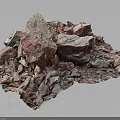 Wood Stone Materials Natural Raw Stones With Various Colors And Different Shapes